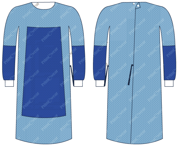 REINFORCED SURGICAL GOWN